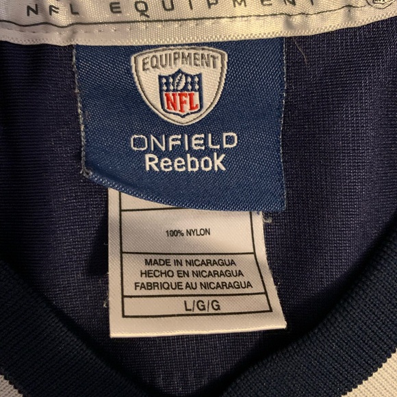 New England Patriots #87 Rob Gronkowski Jersey L Blue NFL Reebok - Picture 5 of 5